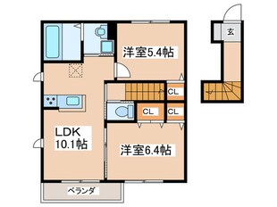 ツインテラス湘南Ⅰの物件間取画像